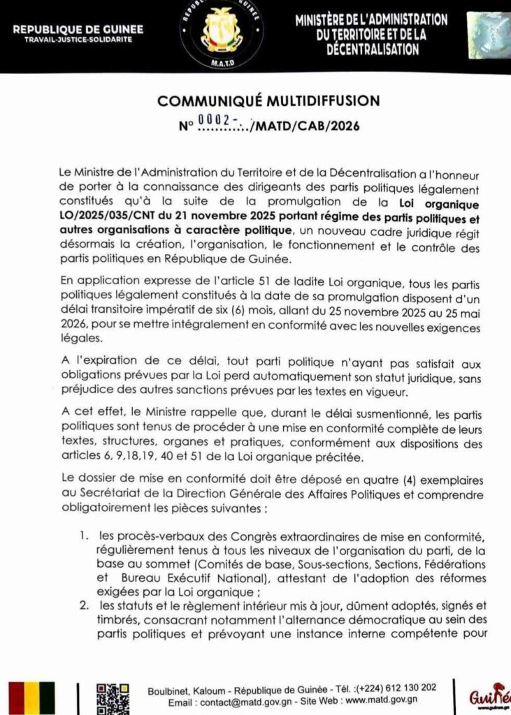 fb-img-1772104499460-731x1024 Existence légale des partis politiques: le MATD accorde un délai transitoire impératif de six (communiqué)