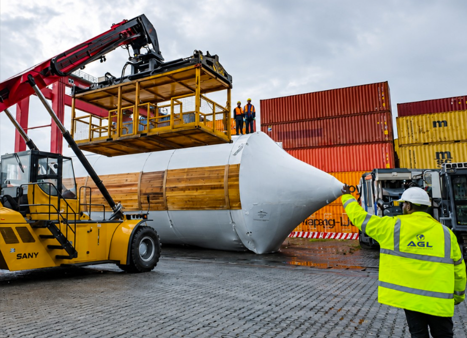 image AGL Guinée confirme son expertise à travers une opération logistique exceptionnelle pour la SOBRAGUI